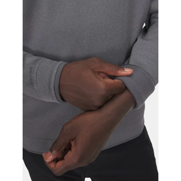  Férfi pulóver UNDER ARMOUR UA M SWEATER FLEECE CREW 6003723-025 SZÜRKE 