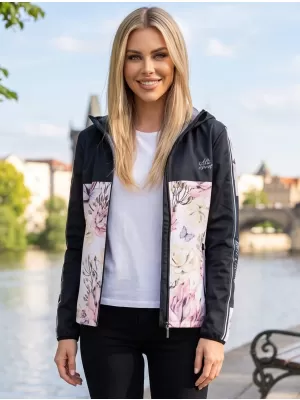 Női prémium softshell kabát ALTISPORT VOJ/ALW008JACK01 FEKETE