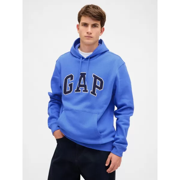  Férfi pulóver GAP LOGO HOODIE PULLOVER 674148-22 SZÉP KÉK 