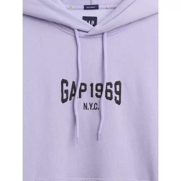  Férfi pulóver GAP LOGO PULLOVER HOODIE 821291-00 ORCHIDEA 