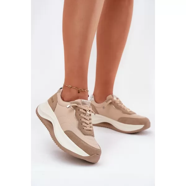  Női tornacipő BIG STAR RR274A345 BEIGE Big Star Shoes 