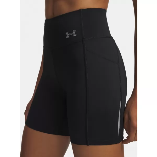  Női rövidnadrág UNDER ARMOUR UA VELOCITI 6IN FITTED SHORT 6009498-001 FEKETE 