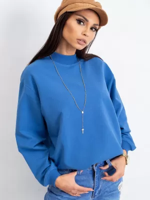 Női pulóver BASIC FEEL GOOD RV-BL-5185.73P SÖTÉTKÉK