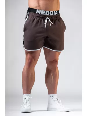 Sweat rövidnadrág HERO 295 BROWN Nebbia