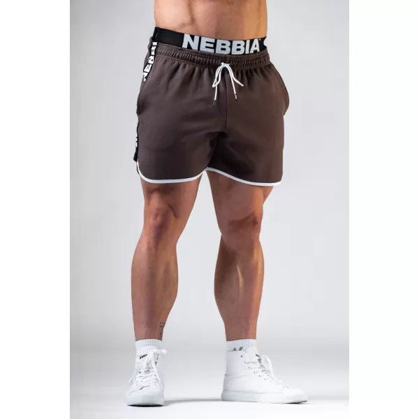  Sweat rövidnadrág HERO 295 BROWN Nebbia 
