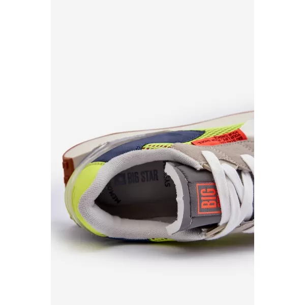  Férfi tornacipő BIG STAR NN174344 GREY Big Star Shoes 