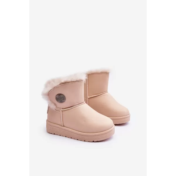  Gyermek téli cipő BIG STAR MM374084 BÉZS Big Star Shoes 