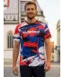 Prémium férfi póló ALTISPORT VOJ/ALM036SI/TR01 CSÍKOK