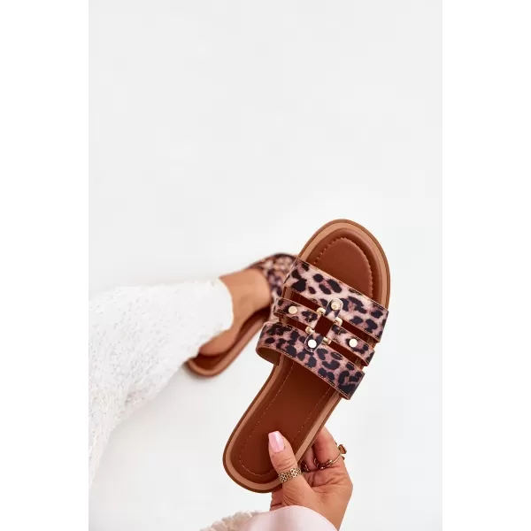 Női papucs BOTO NOROTI 37941 LEOPÁRD 