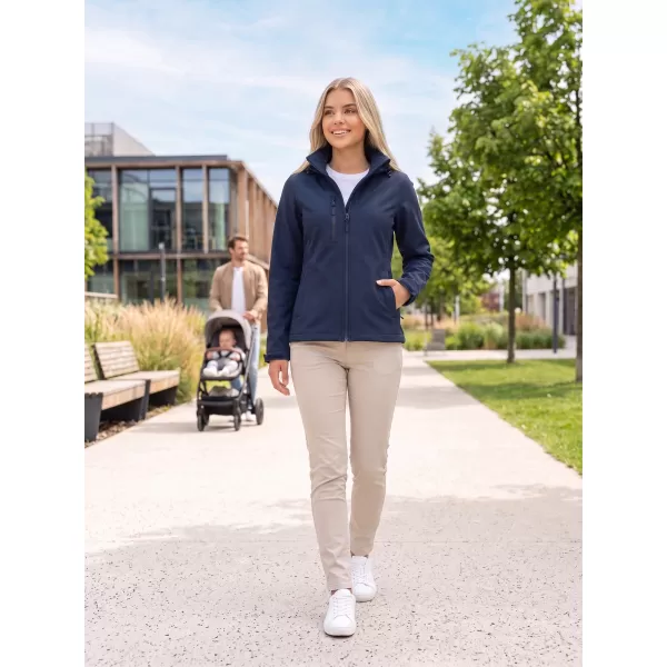  Női softshell kabát ALTISPORT NoPrint NP/ALW945 SÖTÉTKÉK 