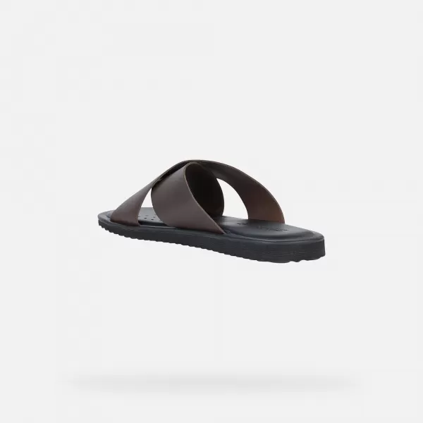  Férfi papucs GEOX ERICE G002619 FEKETE 