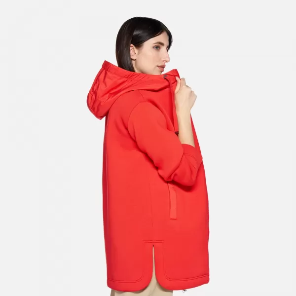  Női parka GEOX SWEATER G012427 PIROS 