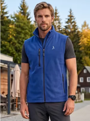 Férfi polár mellény ALTISPORT ALM002525 KIRÁLYKÉK