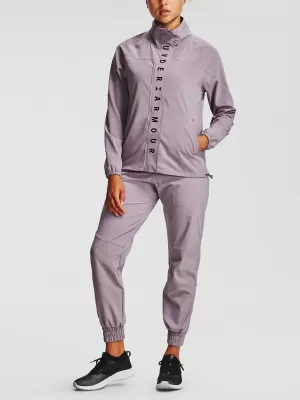 Női kabát UNDER ARMOUR RECOVER WOVEN JACKET 1351928-585 LILA