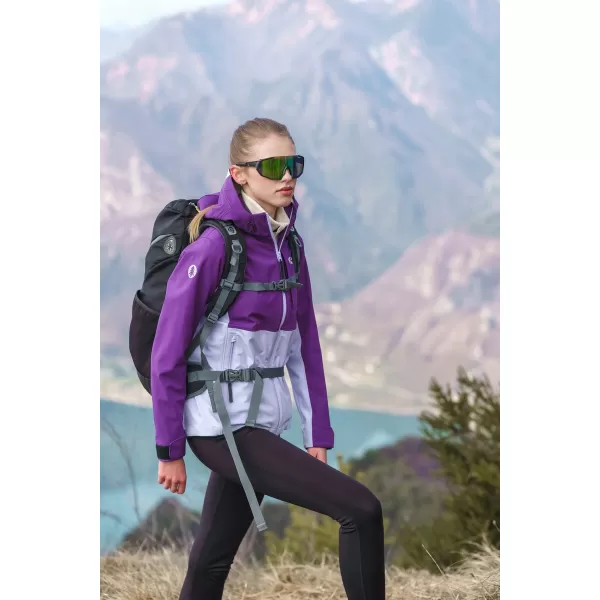  Női softshell kabát NORDBLANC BLINK NBSSL8320 LILA 