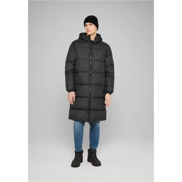  Steppelt férfi kabát URBAN CLASSICS TB8705-00007 FEKETE 