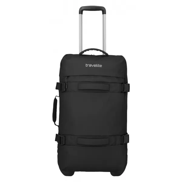  Táska TRAVELITE BOLONIA WHEELED DUFFLE FEKETE 