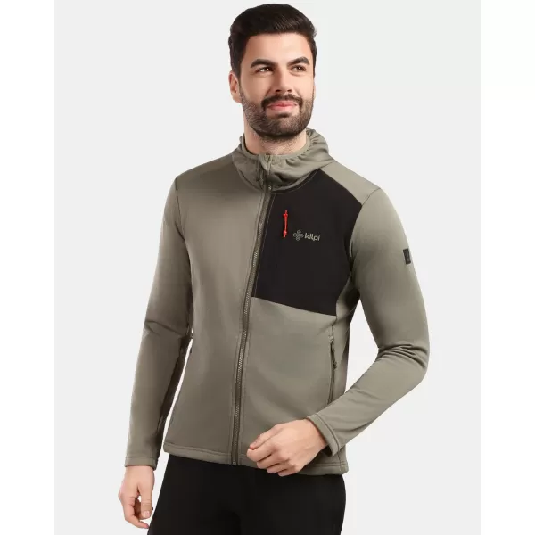  Férfi polár pulóver KILPI SEVELEN-M 1M0202KI ZÖLD 