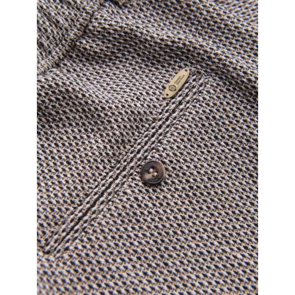  Férfi rövidnadrág OMBRE OM-SRCS-0189 BARNA MELANZS 