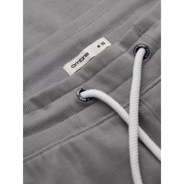  Férfi melegítőnadrág OMBRE OM-PABS-0304 SZÜRKE 