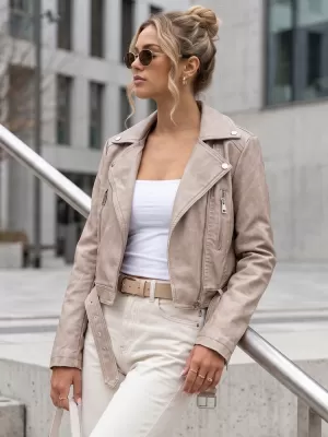 Női kabát DSTREET TY5719 KHAKI