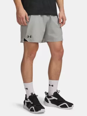Férfi rövidnadrág UNDER ARMOUR VANISH WOVEN 6IN SHORTS 1373718-069 SZÜRKE