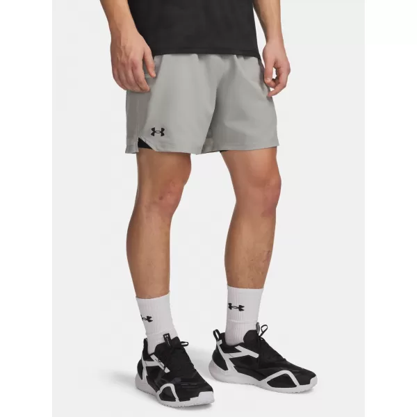  Férfi rövidnadrág UNDER ARMOUR VANISH WOVEN 6IN SHORTS 1373718-069 SZÜRKE 
