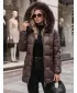 Női kabát DSTREET TY5758 LILA