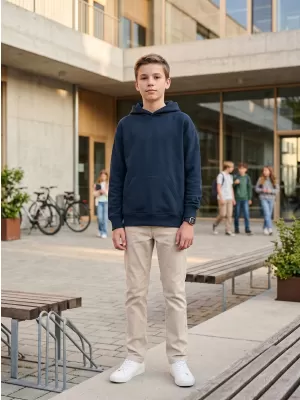 Gyermek pulóver MALFINI CHILL 423 SÖTÉTKÉK