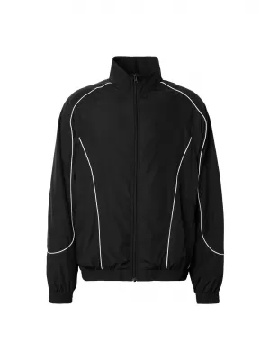 Férfi tréningruha kabát URBAN CLASSICS TB8044-00007 FEKETE