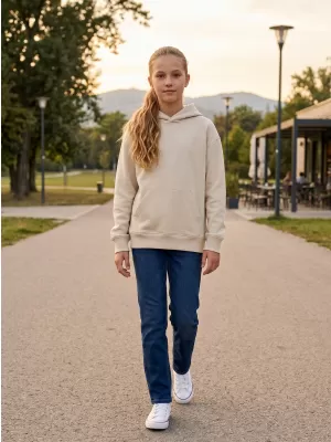Gyermek pulóver MALFINI CHILL 423 MANDULA