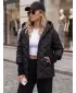 Női kabát DSTREET TY5871 FEKETE