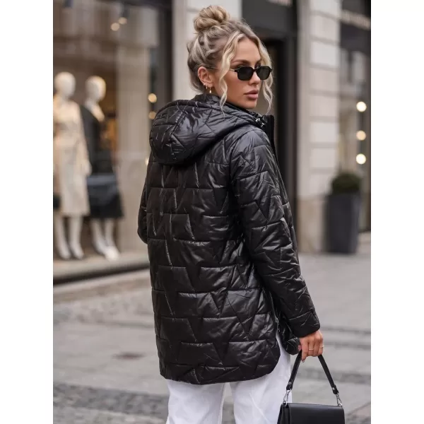  Női kabát DSTREET TY5795 FEKETE 