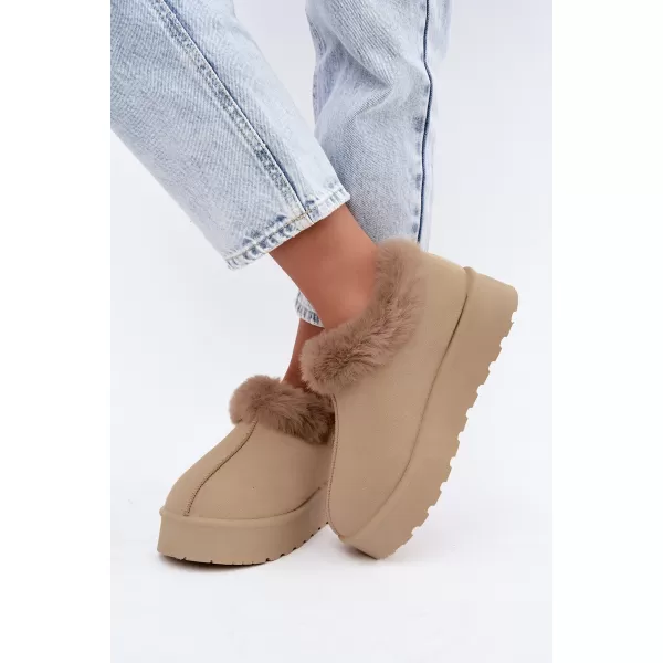  Női hóemberek BIG STAR SHOES UU274204 BÉZS 
