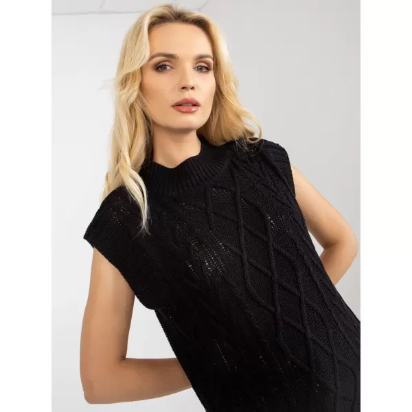  Női mellény SUBLEVEL D90027W90785B3 NOIR 