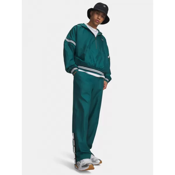  Férfi nadrág UNDER ARMOUR UA ICON SW WOVEN PANTS 6009445-338 ZÖLD 