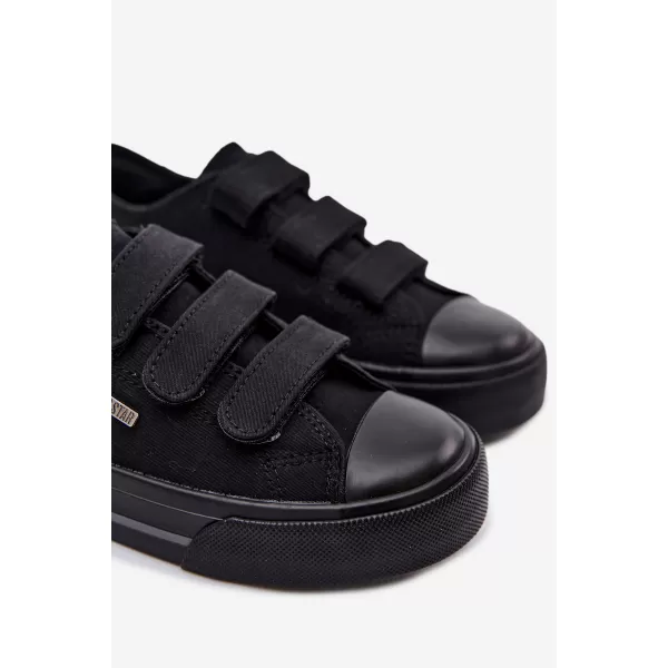  Gyermek tornacipő BIG STAR SHOES TT374172 FEKETE 