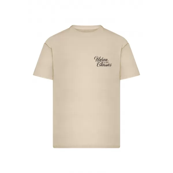  Férfi póló URBAN CLASSICS TB8757 FEHÉR/HOMOK 