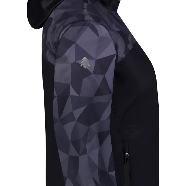  Női softshell kabát NORDBLANC UPLAND NBSSL8322 FEKETE 