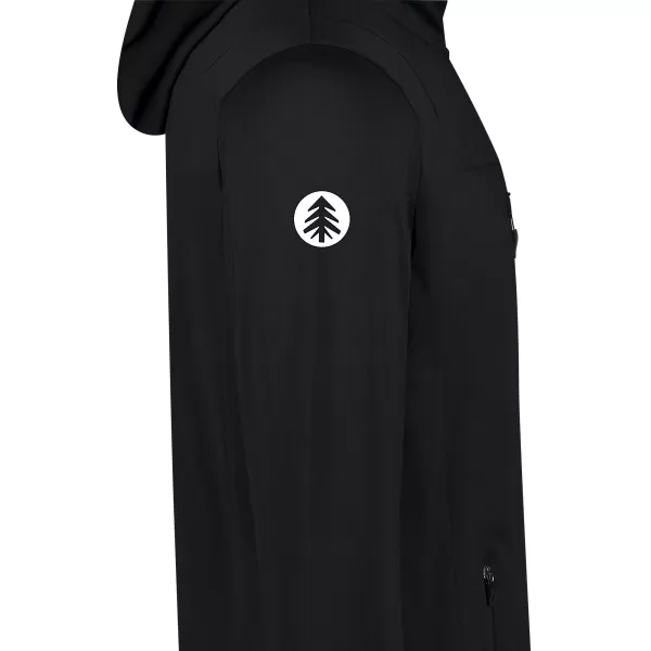  Férfi powerfleece pulóver NORDBLANC SPRAWL NBSFM8333 FEKETE 