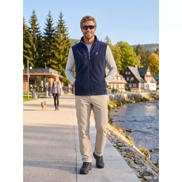  Férfi polár mellény ALTISPORT ALM002525 SÖTÉTKÉK 