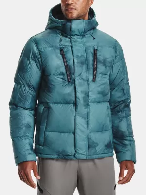 Férfi dzseki UNDER ARMOUR UA STORM CGI DOWN PRINTED STORM JKT 1365809-413 KÉK