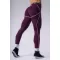Női leggings NEBBIA OLYMPIA HIGH-WAIST 935 BORDÓ