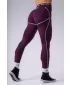 Női leggings NEBBIA OLYMPIA HIGH-WAIST 935 BORDÓ