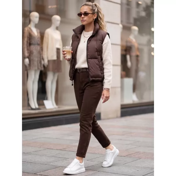  Női nadrág DSTREET UY3129 BARNA 