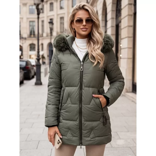  Női kabát DSTREET TY5739 ZÖLD 