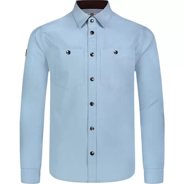  Férfi flanel ing NORDBLANC HAZE NBSSM8370 KÉK 