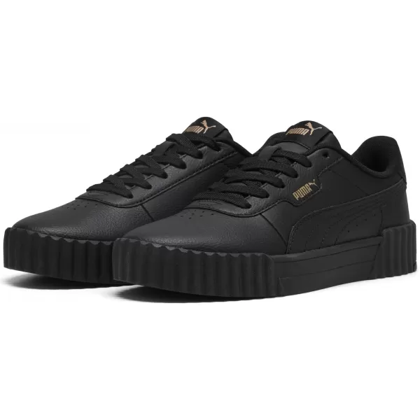  Női cipők PUMA CARINA 3.0 40036502 PUMA FEKETE/PUMA ARANY 