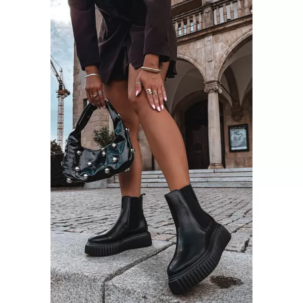  Női bokacsizma BIG STAR SHOES UU274334 FEKETE 