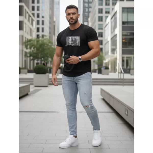  Férfi póló DSTREET NX5014R FEKETE 